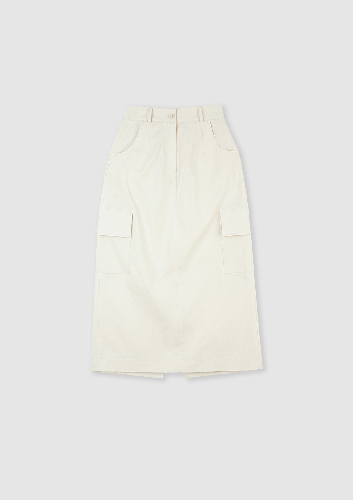 Cargo skirt (Cream)